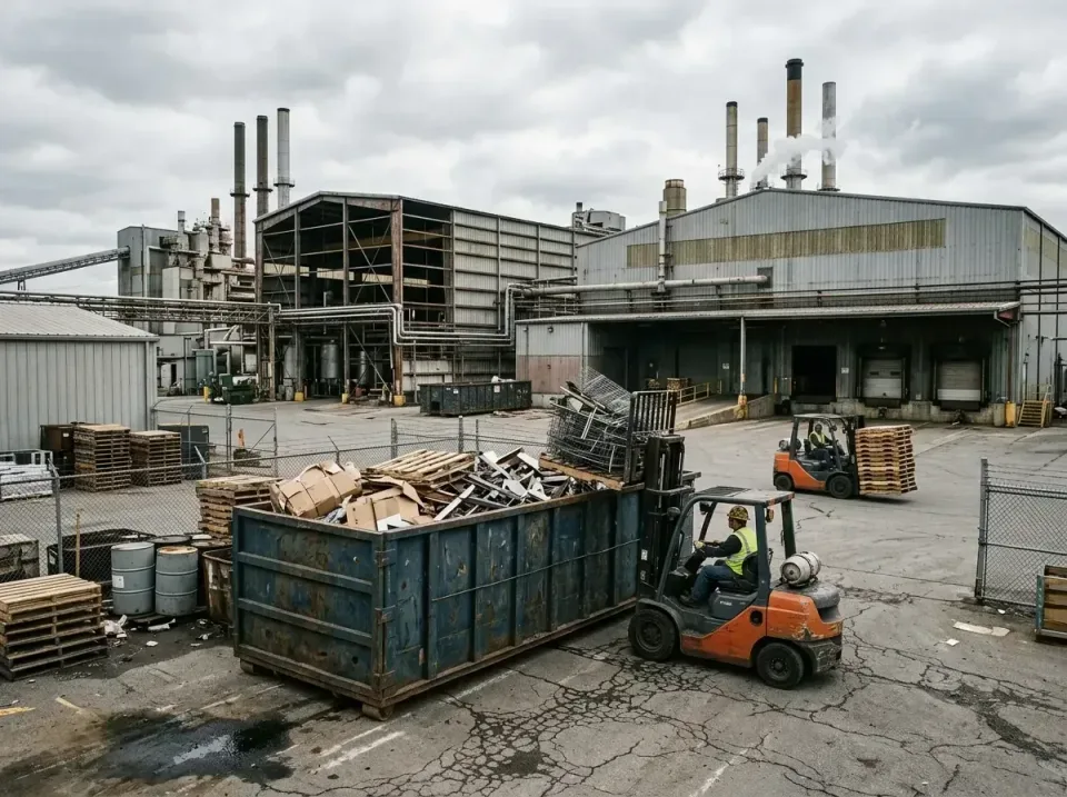 industrial-factory-scrap-conta-003 — frequently asked questions, Cheap Roll-off Dumpster Rentals in Bucyrus, OH